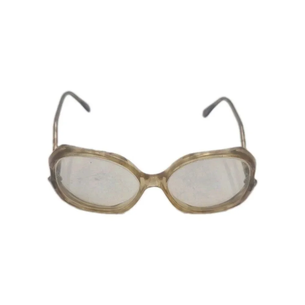 Vintage Marine Warner Brothers  Eyeglass Frames Honey Bunny 5 Oversized Amber